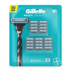 Gillette Mach3 Men's Razor Blades 20s